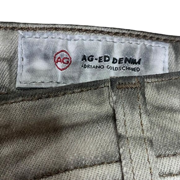 AG Adriano Goldschmied Jeans Mens 32 Gray Dylan Slim Skinny Denim AG-ED NEW - Picture 3 of 10